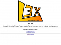 l3x.de Webseite Vorschau
