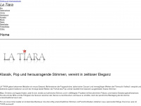 la-tiara.de Webseite Vorschau