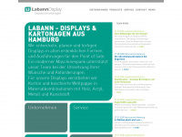 labann-display.de Webseite Vorschau