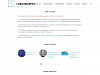 labconcepts.de Webseite Vorschau
