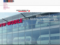 gerth-mobile.de Webseite Vorschau