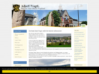 adorf-vogtland.de Webseite Vorschau