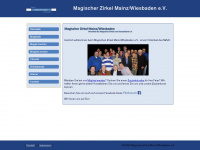 zauberfestival-mainz.de Webseite Vorschau