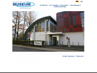 zeppelin-museum-zeppelinheim.de Webseite Vorschau