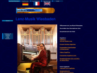 lenz-musik.de Webseite Vorschau