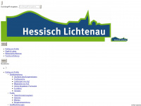 hessisch-lichtenau.de Webseite Vorschau
