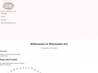 wilscheiderhof.de Webseite Vorschau