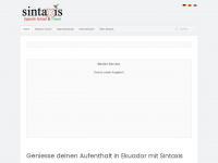sintaxis.net Webseite Vorschau