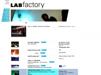 labfactory.at Webseite Vorschau