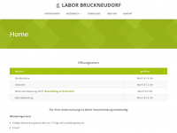 laborbn.at Webseite Vorschau