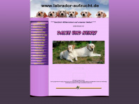 labrador-aufzucht.de Webseite Vorschau
