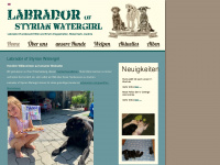 labrador-of-styrian-watergirl.at Webseite Vorschau