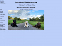 labradors-of-fabulous-nature.de Webseite Vorschau