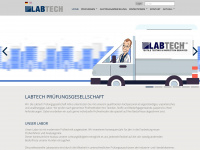 labtech-gmbh.de Webseite Vorschau