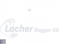 lacher-bagger.ch Webseite Vorschau