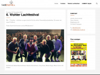 lachfestival.ch Webseite Vorschau