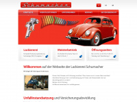 lackiererei-schumacher.de Webseite Vorschau