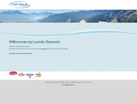 lactalis.at Webseite Vorschau