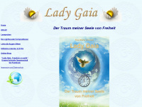 lady-gaya.de Webseite Vorschau