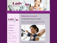 lady-in.de Webseite Vorschau