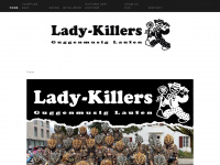 lady-killers.ch Webseite Vorschau
