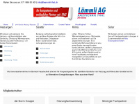 laemmli-thal.ch Webseite Vorschau