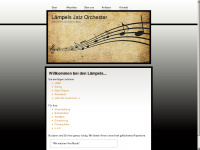 laempelsjatzorchester.de Webseite Vorschau