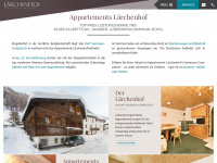 laerchenhof-samnaun.ch Webseite Vorschau