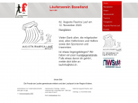 laeufervereinbaselland.ch Webseite Vorschau