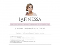 lafinessa.ch Webseite Vorschau