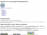 lager-box-linz.at Webseite Vorschau