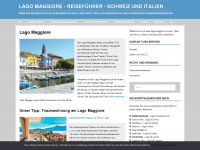lagomaggiore-info.de Webseite Vorschau