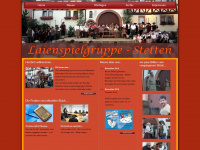laienspielgruppe-stetten.de Webseite Vorschau