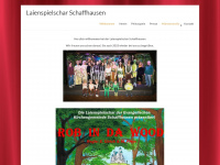 laienspielschar-schaffhausen.de Webseite Vorschau