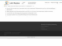 lak-medien.de Webseite Vorschau