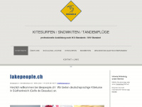 lakepeople.ch Webseite Vorschau