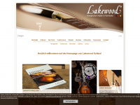 lakewood-guitars.de Webseite Vorschau