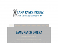 lama-ranch-brienz.ch Webseite Vorschau