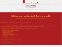 lambecks.de Webseite Vorschau