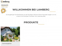 lamberg.at Webseite Vorschau
