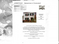 lamberthaus.de Webseite Vorschau