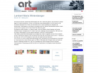 lambertmaria-wintersberger.de Webseite Vorschau