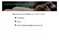 lamm-lamm.de Webseite Vorschau