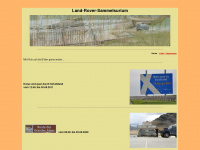 land-rover-sammelsurium.de Webseite Vorschau
