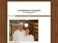 landbaeckerei-huppertz.de Webseite Vorschau