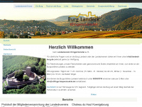 landeck-burg.de Webseite Vorschau
