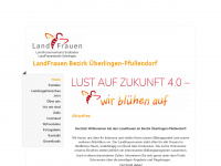 landfrauen-bezirk-ueberlingen-pfullendorf.de Webseite Vorschau