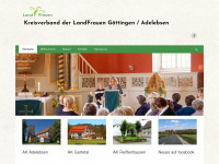 landfrauen-goettingen.de Webseite Vorschau