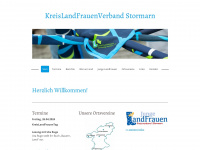 landfrauen-stormarn.de Webseite Vorschau