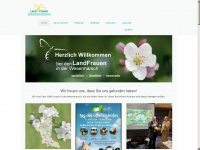 landfrauen-wesermarsch.de Webseite Vorschau